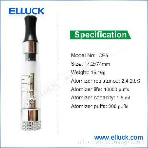 2013 newest e cigarette ego CE5  atomizer
